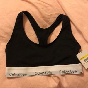 BRAND NEW Calvin Klein black bra
